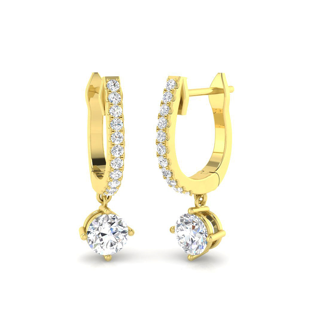 XYE3819 — Earrings - 9k Yellow Gold