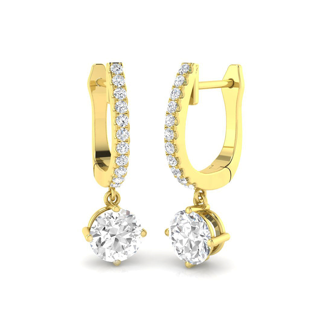 XYE3820 — Earrings - 9k Yellow Gold