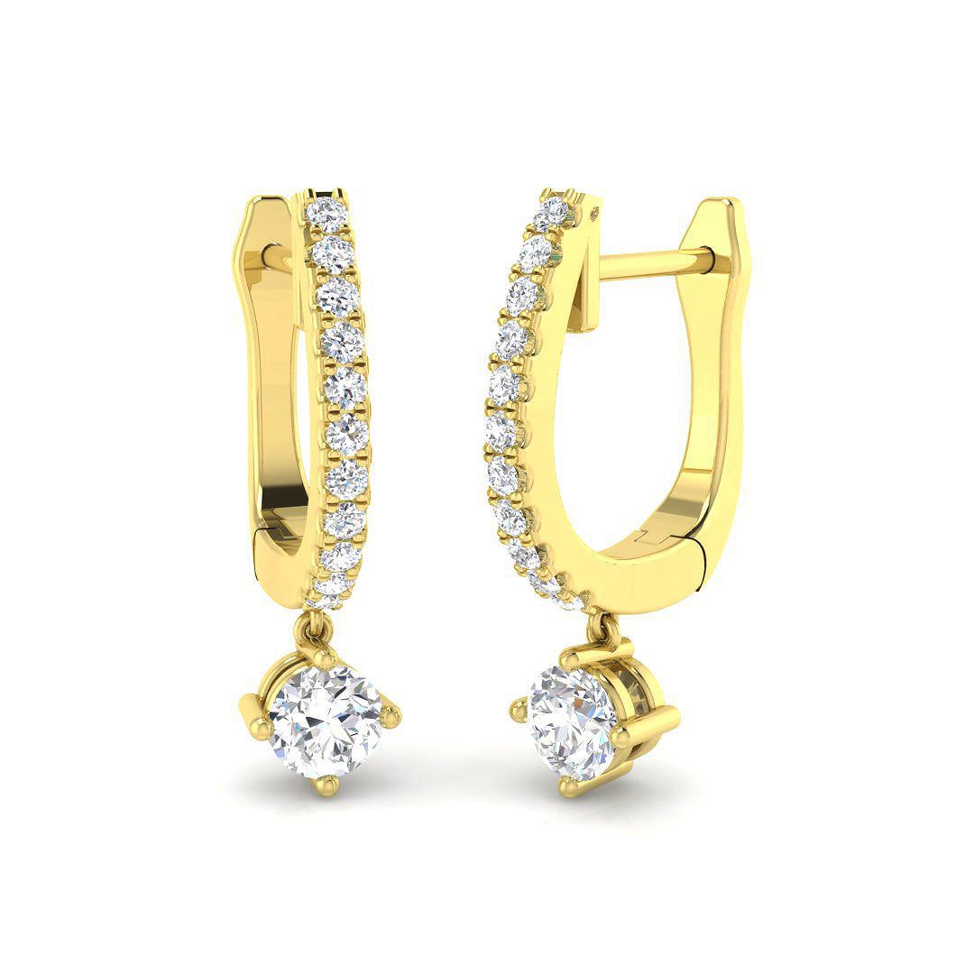 XYE3950 — Earrings - 9k Yellow Gold