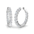 XYE3977 — Earrings - 18k White Gold