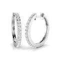 XYE8339 — Earrings - 9k White Gold