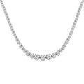XYN0357 — Necklace - 9k White Gold