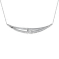 XYN1215 — Necklace - 9k White Gold