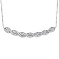 XYN1220 — Necklace - 9k White Gold
