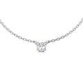 XYN1336 — Necklace - 9k White Gold