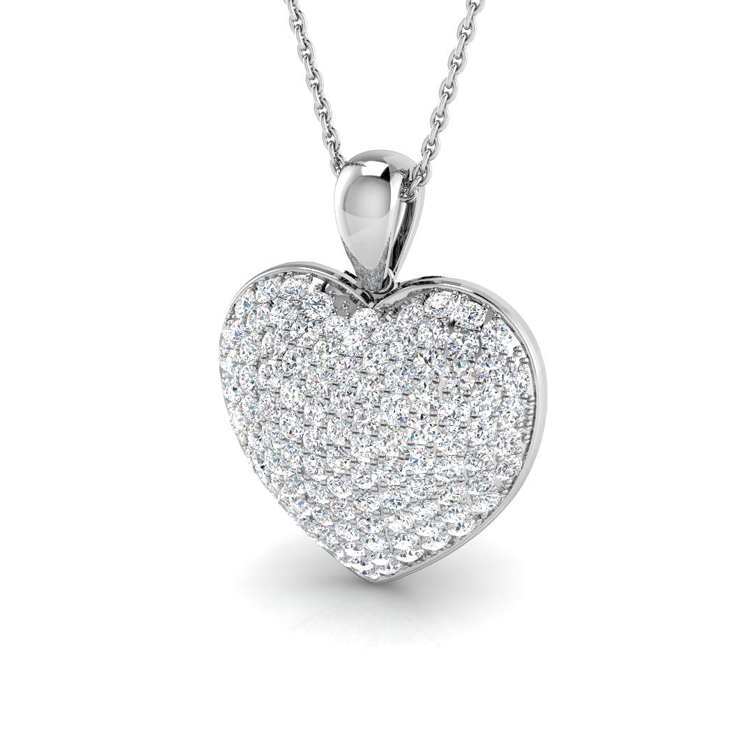 XYP1192 — Pendant - 9k White Gold