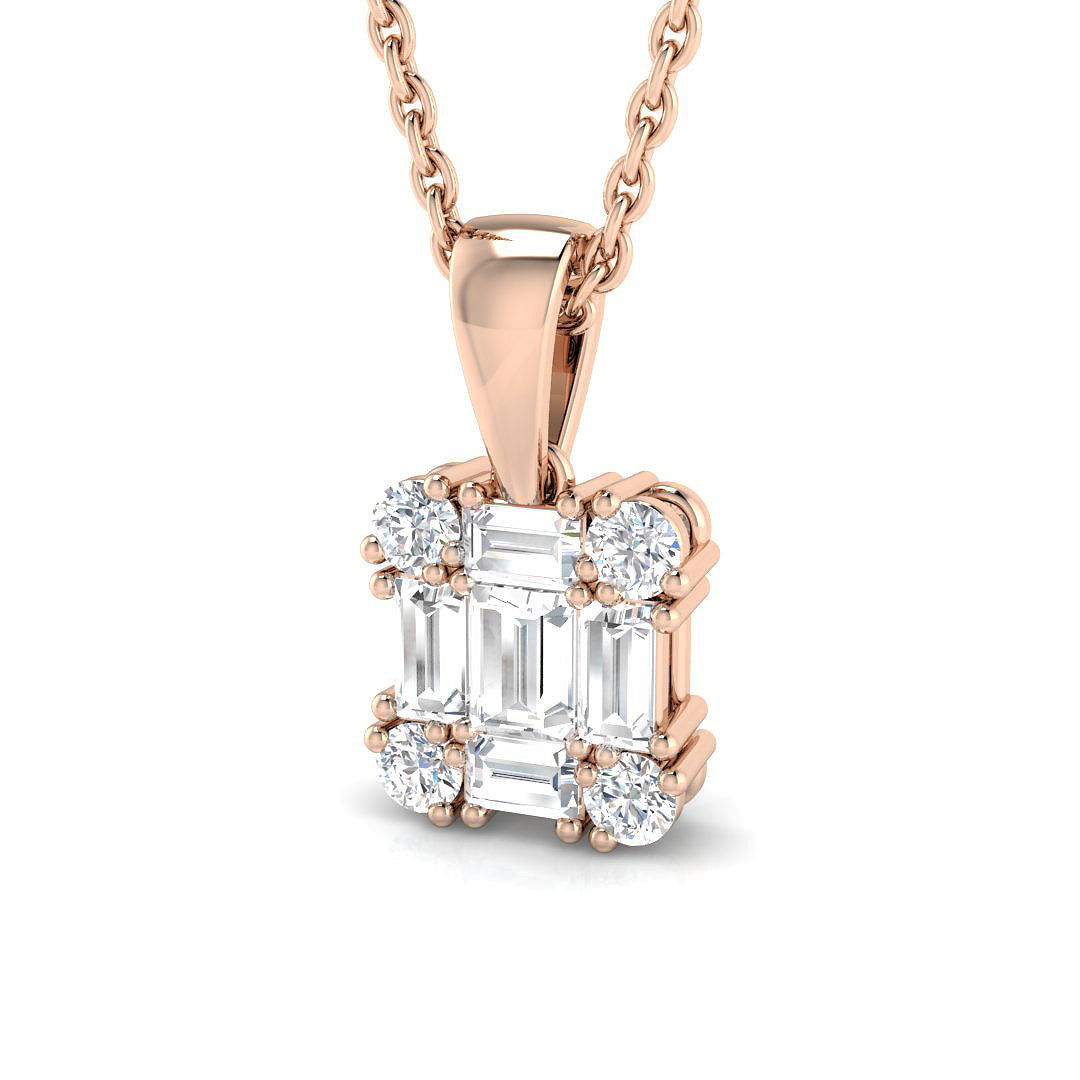 XYP1528 — Pendant - 9k Rose Gold