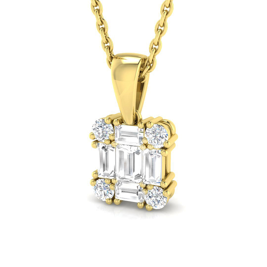 XYP1528 — Pendant - 9k Yellow Gold