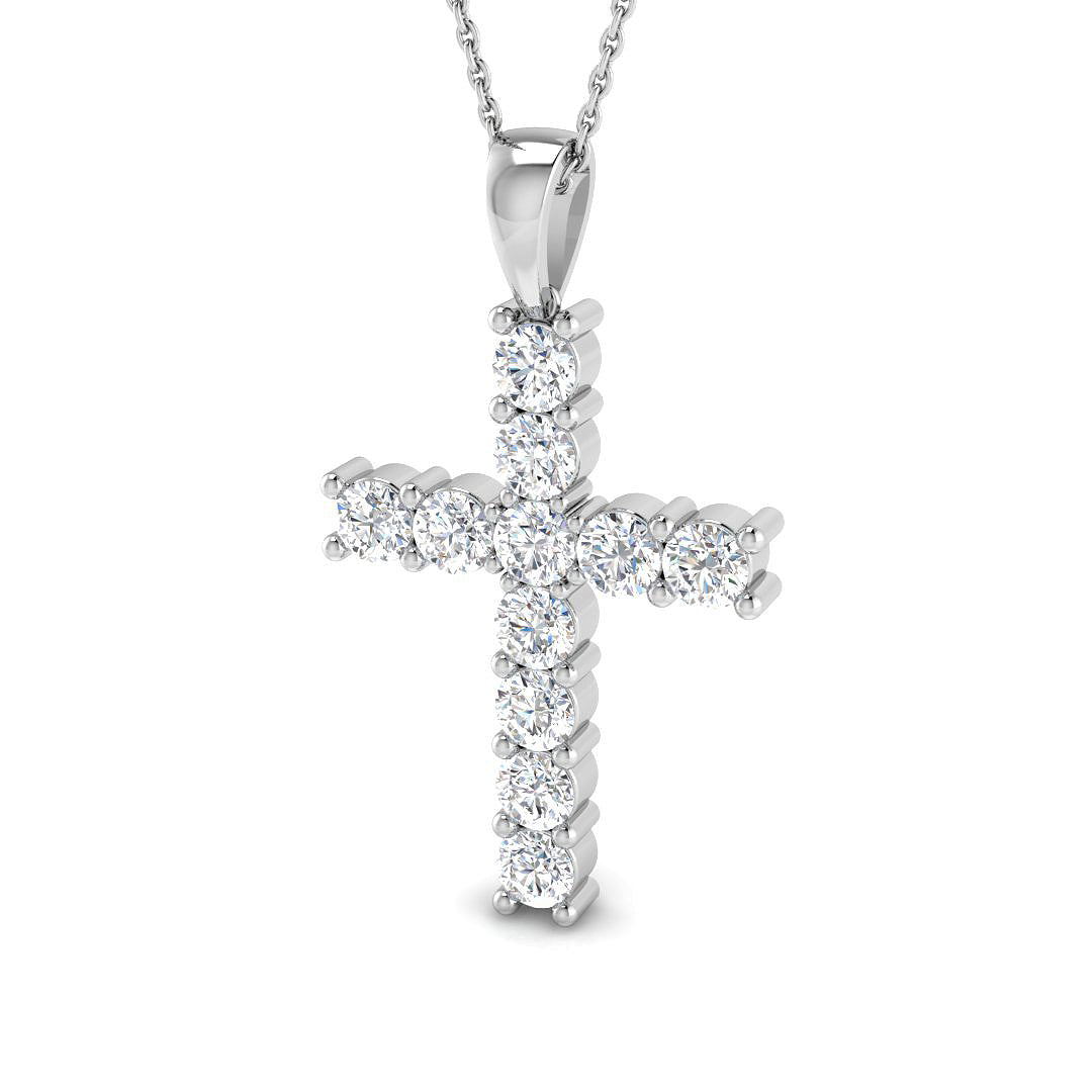 XYP1622 — Cross - 9k White Gold