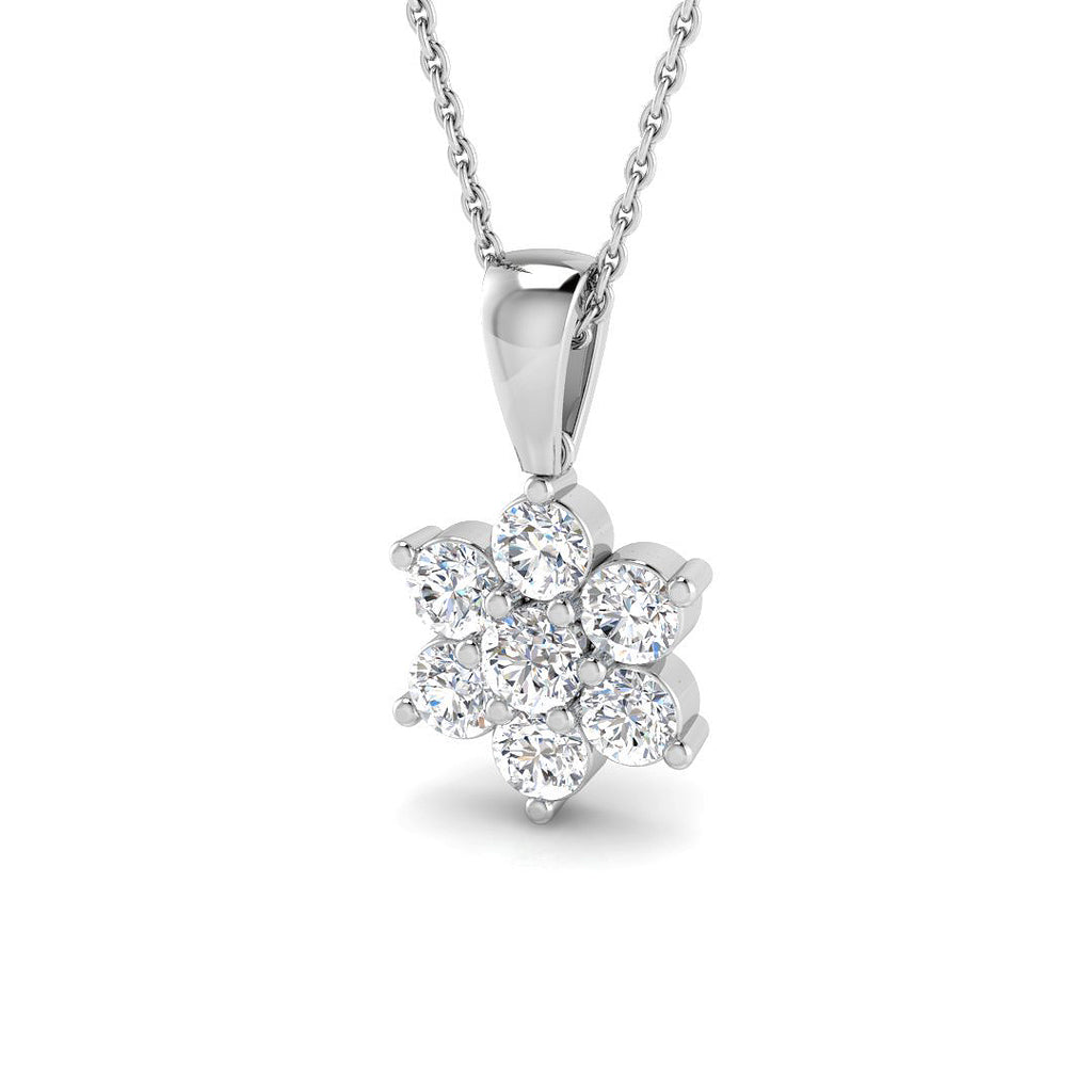 XYP1626 — Pendant - 9k White Gold