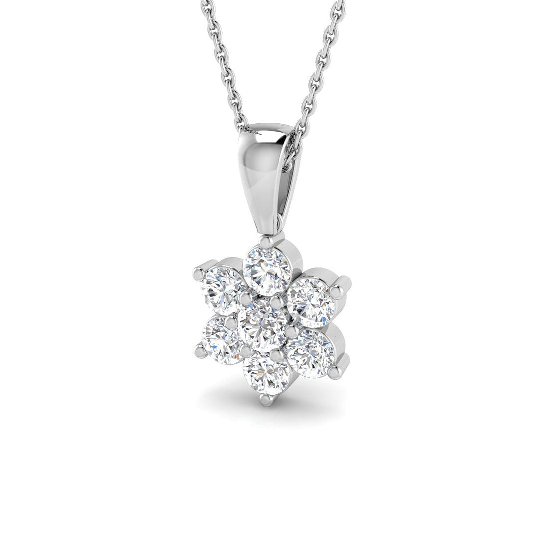 XYP1626 — Pendant - 9k White Gold