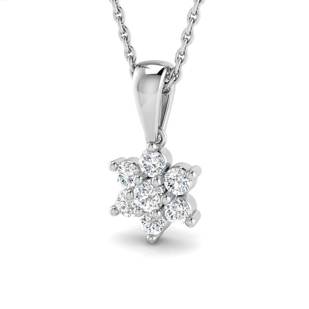 XYP1628 — Pendant - 9k White Gold