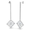 XYP1686E — Earring - 18 KT White Gold