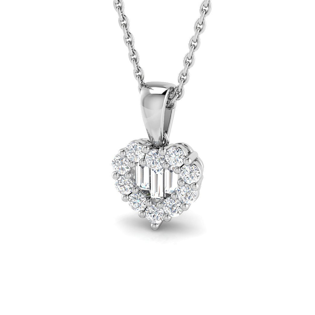 XYP2132 — Pendant - 9k White Gold