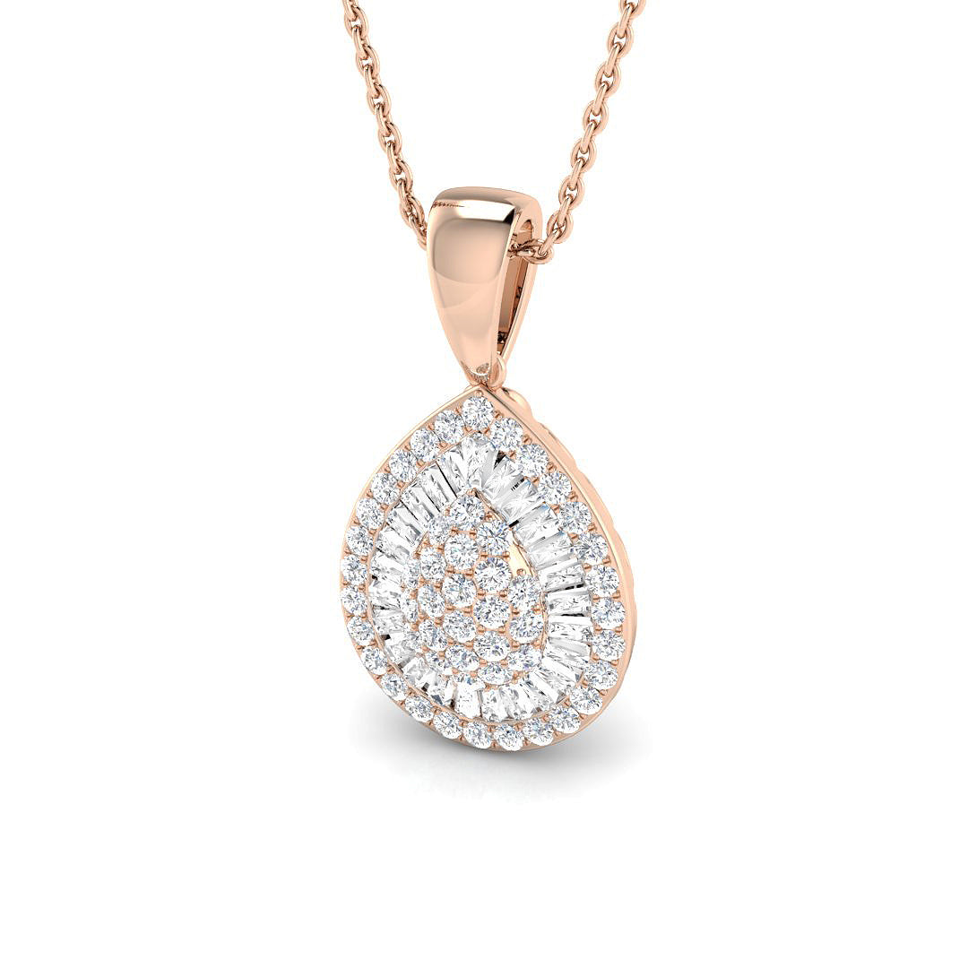 XYP2169 — Pendant - 9k Rose Gold