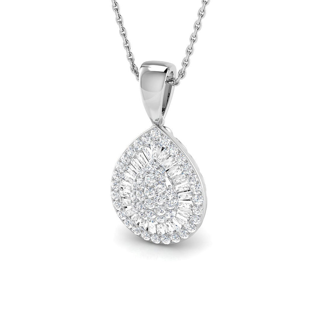 XYP2169 — Pendant - 9k White Gold