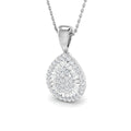 XYP2169 — Pendant - 9k White Gold