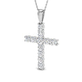 XYP2191 — Cross - 9k White Gold