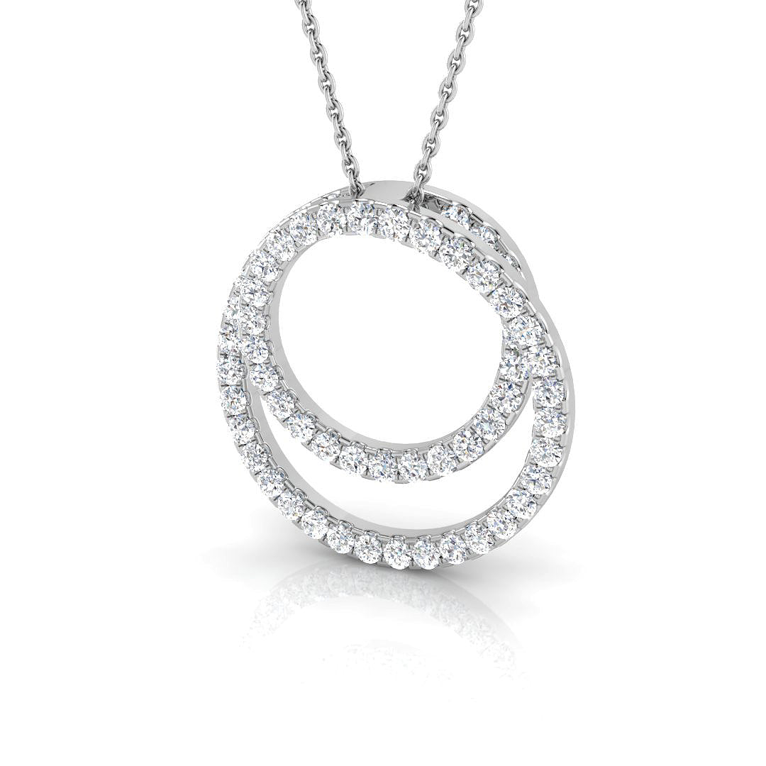 XYP2293 — Pendant - 9k White Gold
