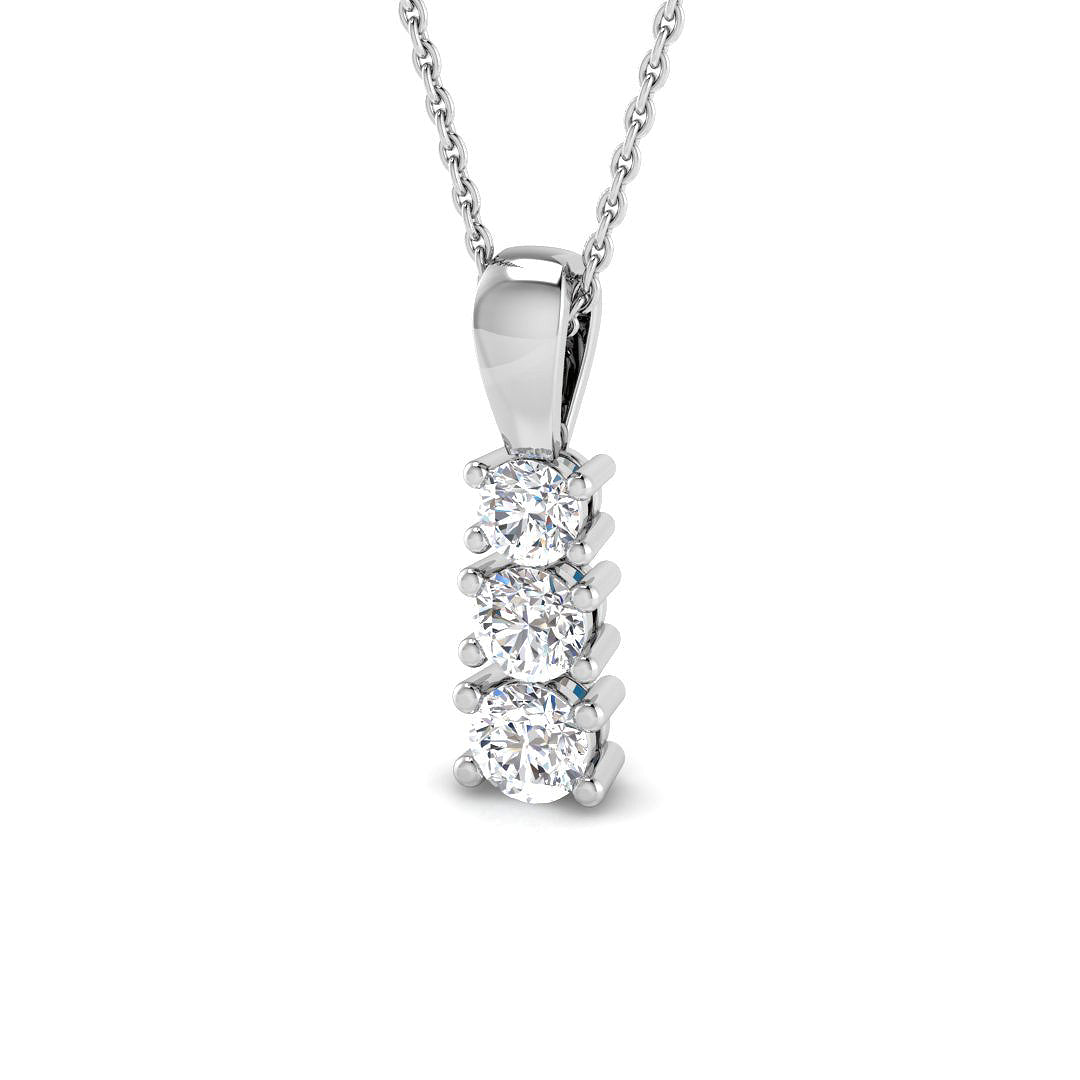 XYP3511 — Pendant - 9k White Gold