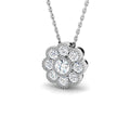 XYP3710A — Pendant - 9k White Gold