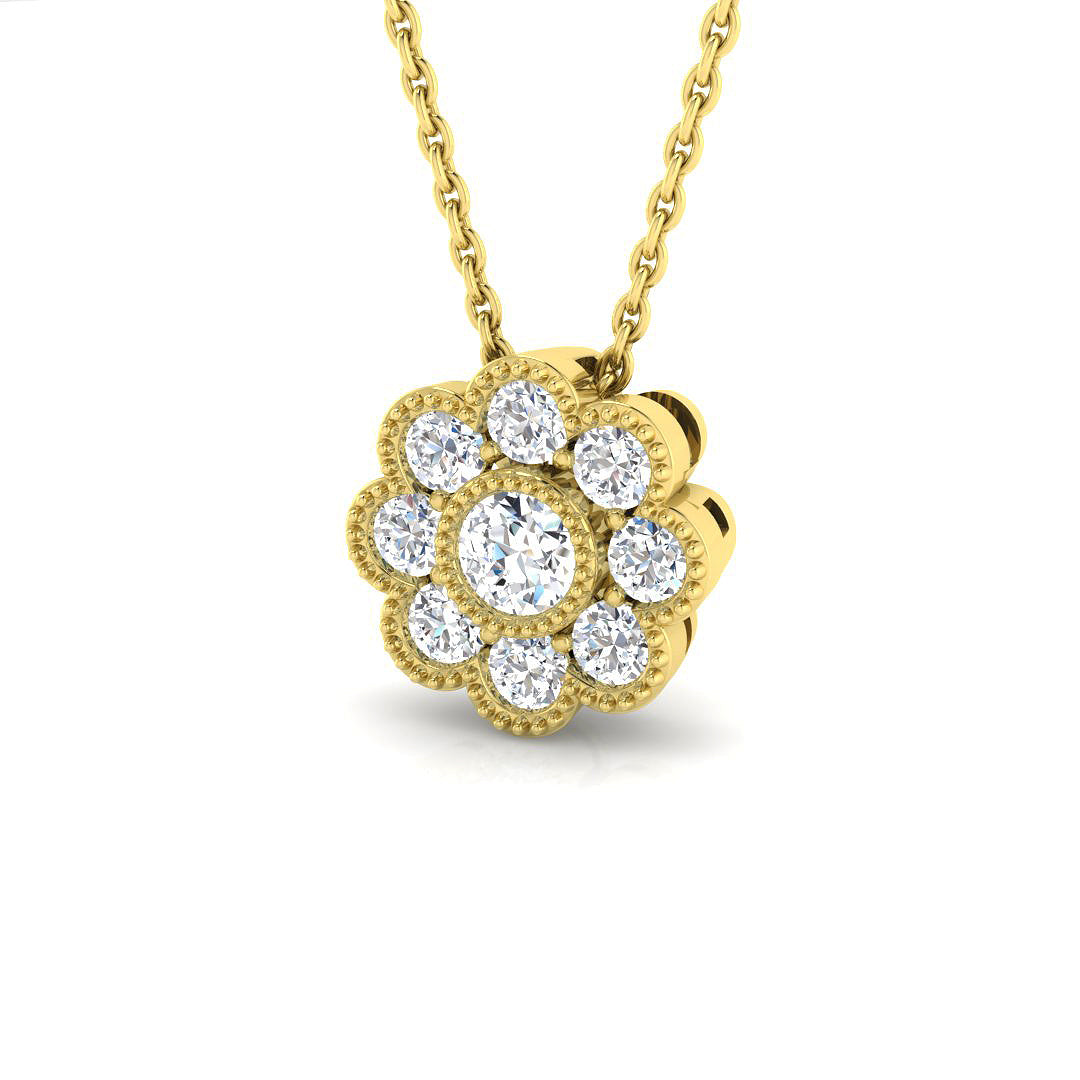 XYP3710A — Pendant - 9k Yellow Gold