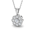 XYP3710 — Pendant - 9k White Gold