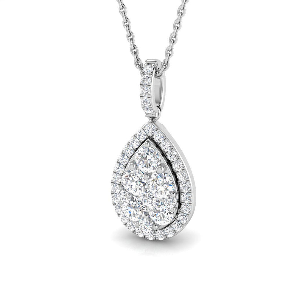 XYP4858 — Pendant - 9k White Gold