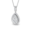 XYP4858 — Pendant - 9k White Gold