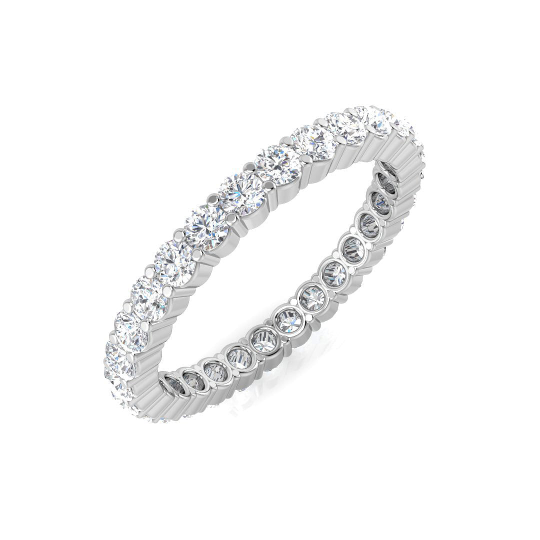 XYR10172 — Ring - 9k White Gold
