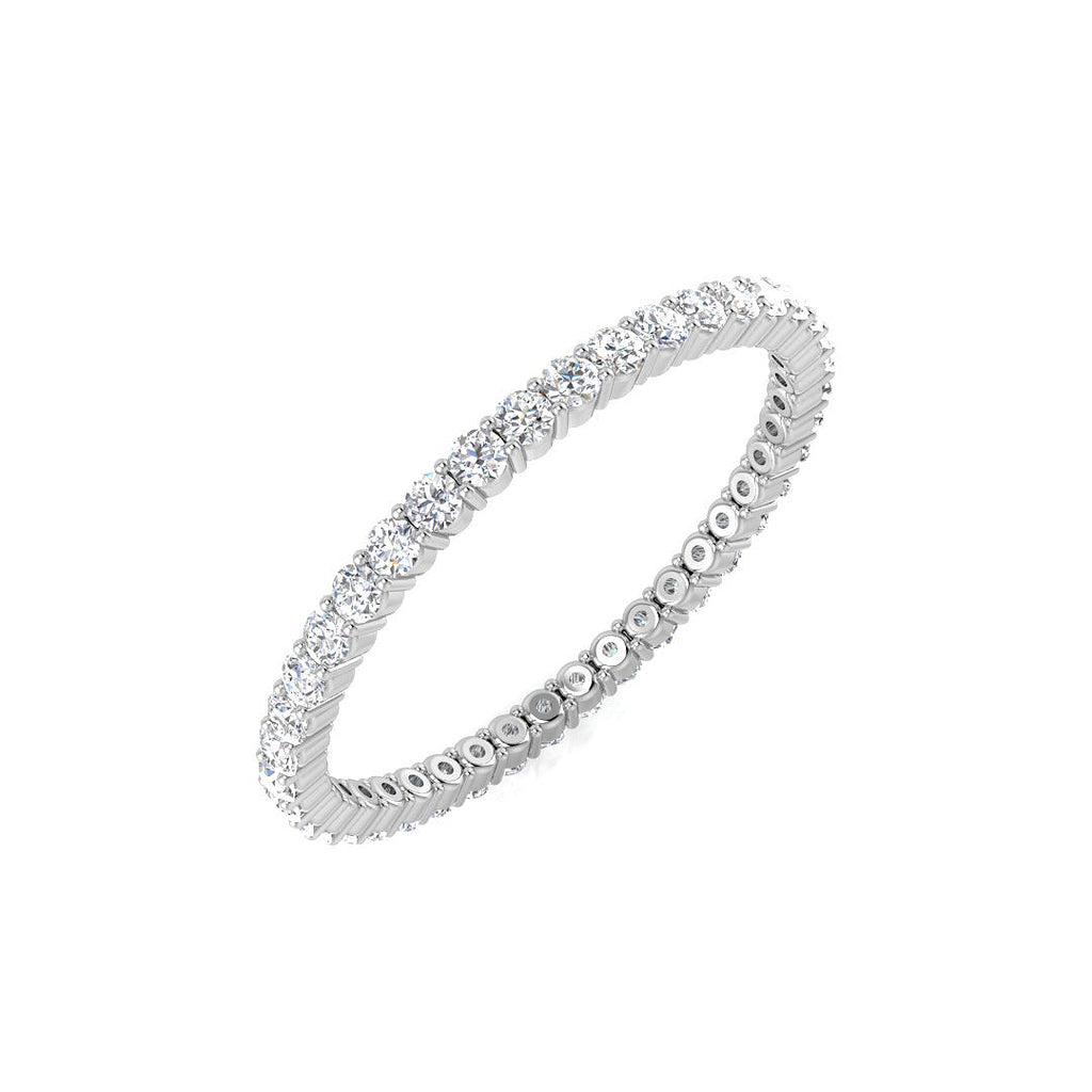 XYR10173 — Ring - 9k White Gold