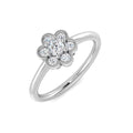 XYR10475 — Ring - 9k White Gold