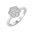 XYR10480 — Ring - 9k White Gold