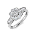 XYR10494 — Ring - 9k White Gold