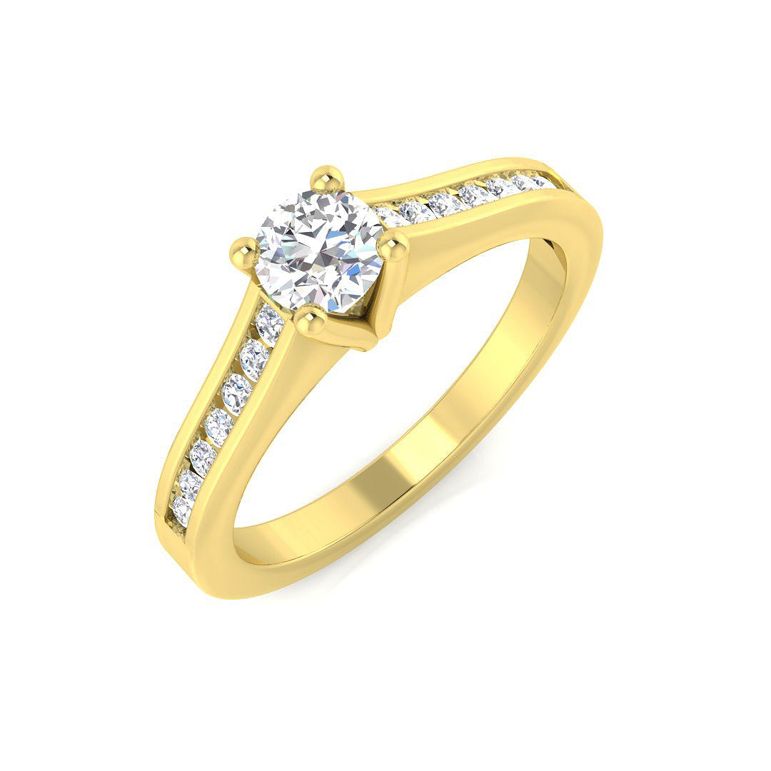 XYR10733 — Ring - 9k Yellow Gold
