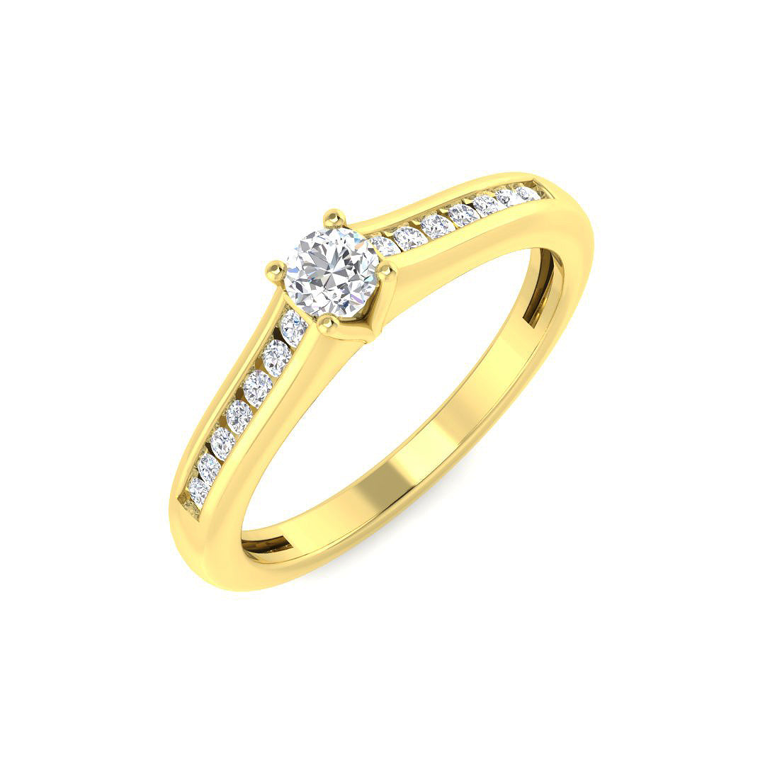XYR10734 — Ring - 9k Yellow Gold