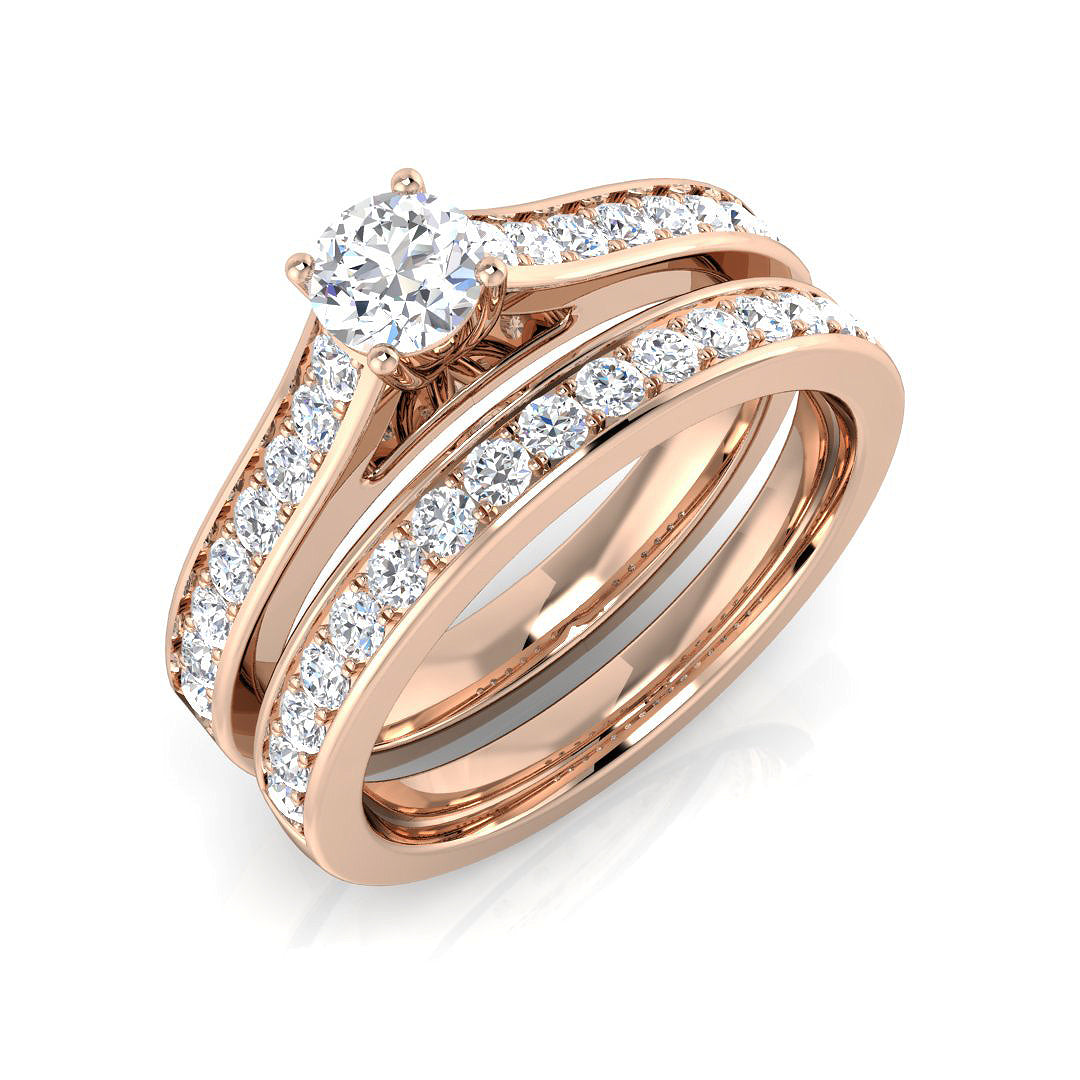 XYR10748 — Ring - 9k Rose Gold