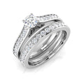 XYR10748 — Ring - 9k White Gold