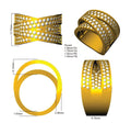XYR10787 — Ring - 9k Yellow Gold detail