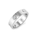 XYR10844 — Ring - 9k White Gold