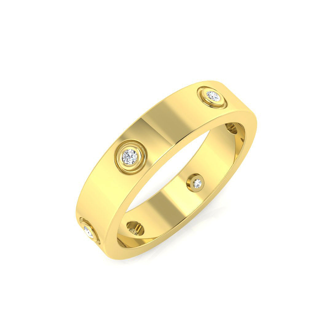 XYR10844 — Ring - 9k Yellow Gold