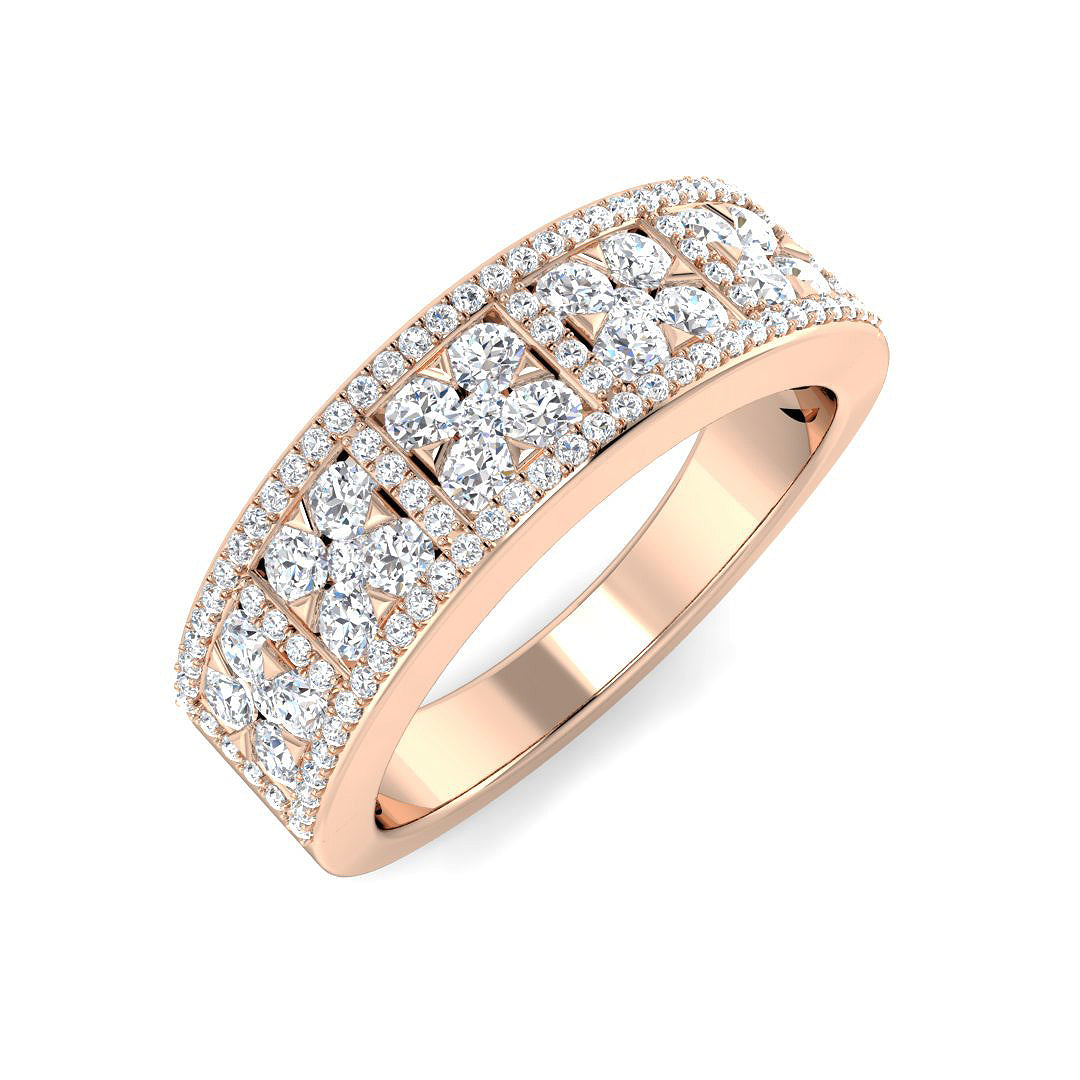XYR11119 — Ring - 9k Rose Gold