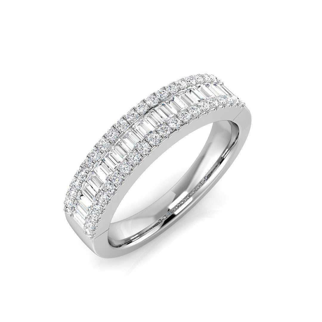 XYR11128 — Ring - 9k White Gold