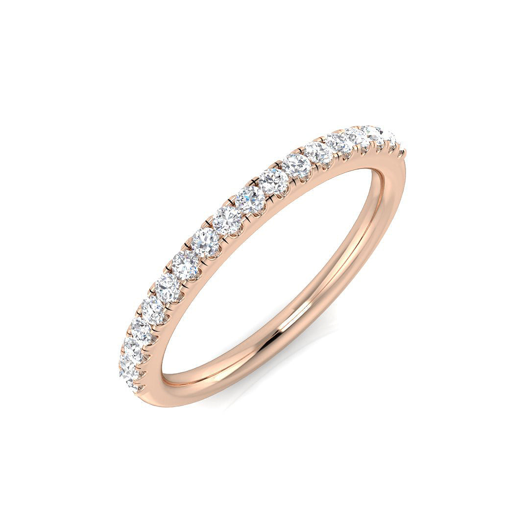 XYR11328 — Ring - 9k Rose Gold