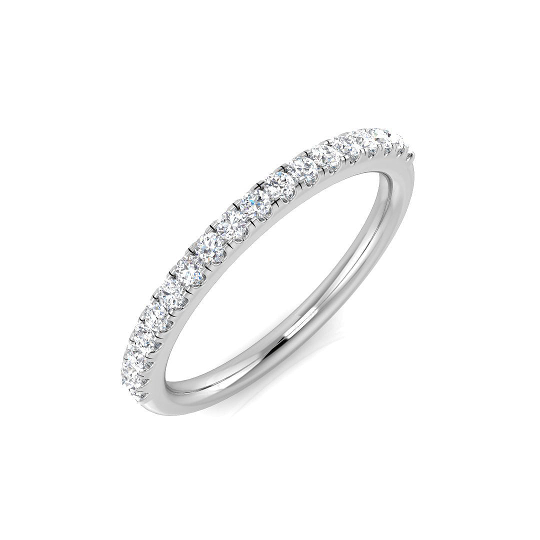 XYR11328 — Ring - 9 KT White Gold