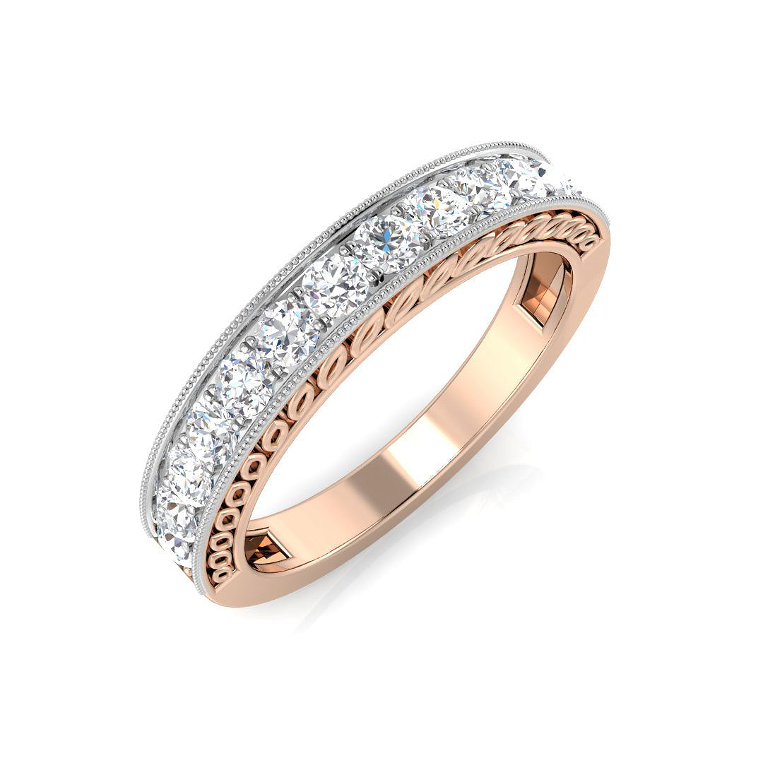 XYR11334 — Ring - 9k Rose Gold