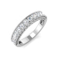 XYR11334 — Ring - 9k White Gold