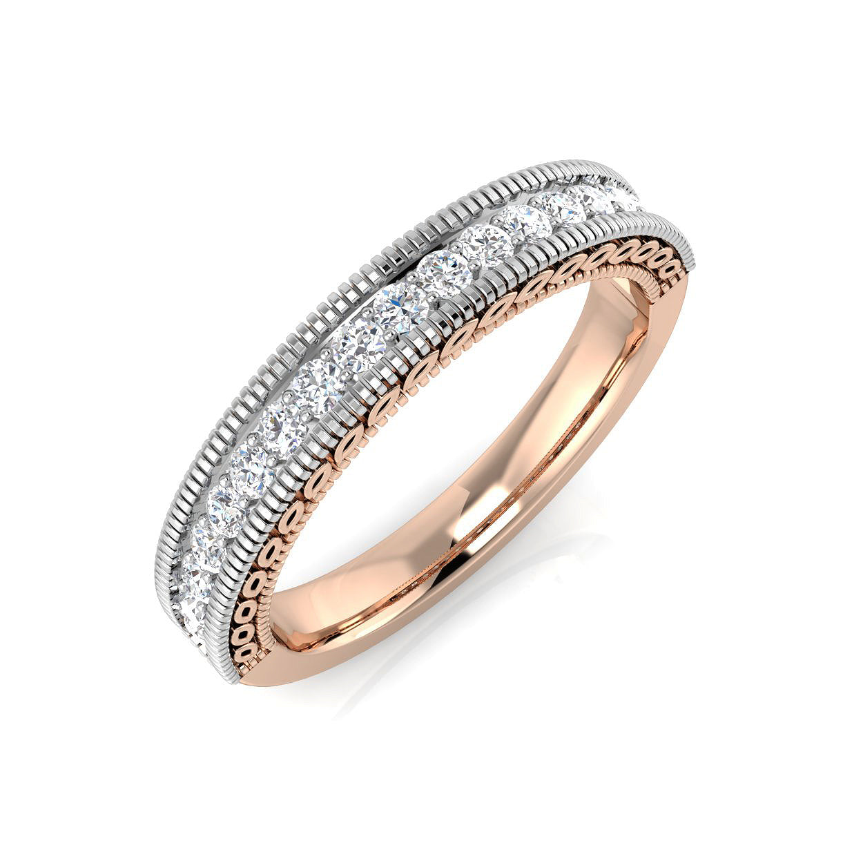 XYR11335 — Ring - 9k Rose Gold