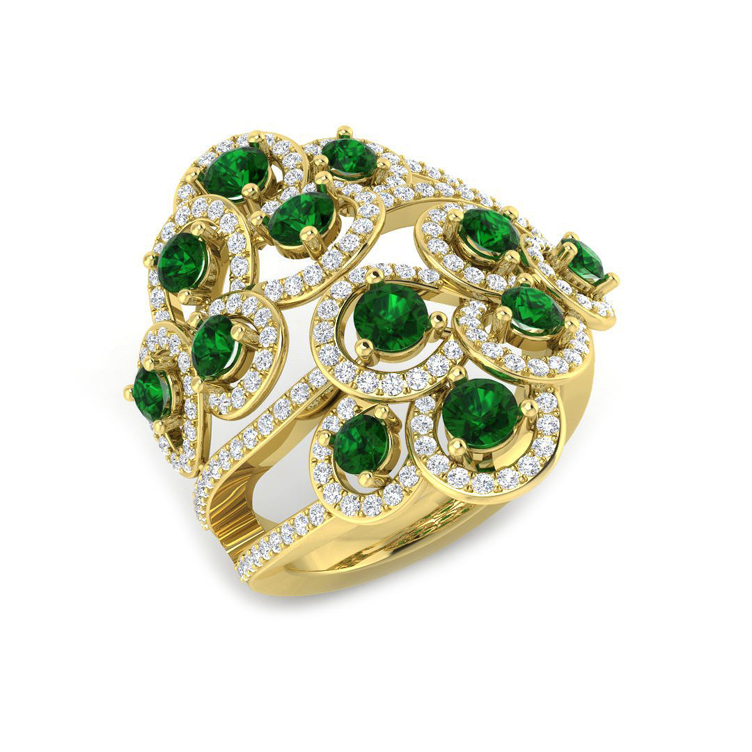 XYR11444 — Ring - 9k Yellow Gold