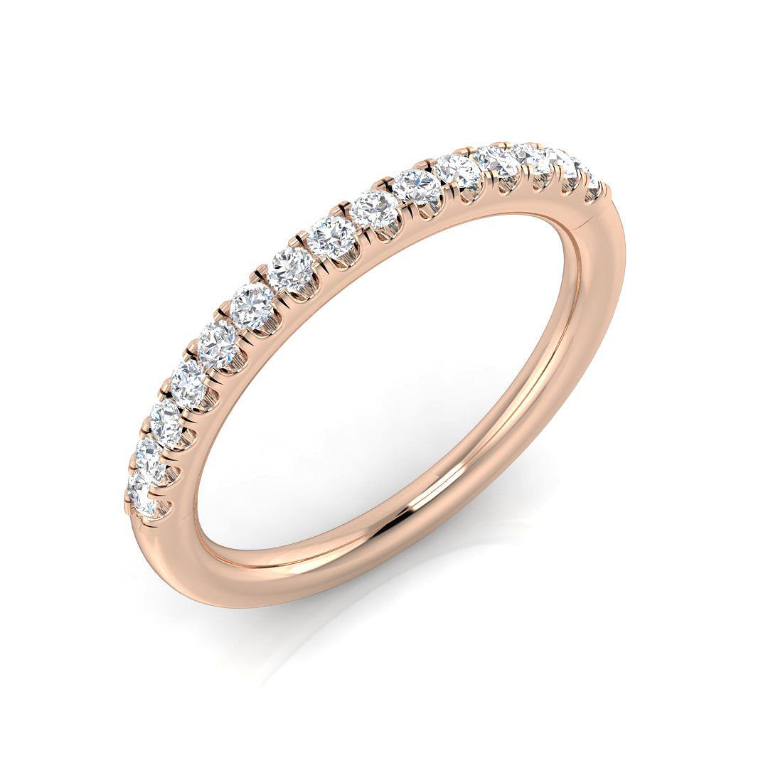XYR11498 — Ring - 9k Rose Gold